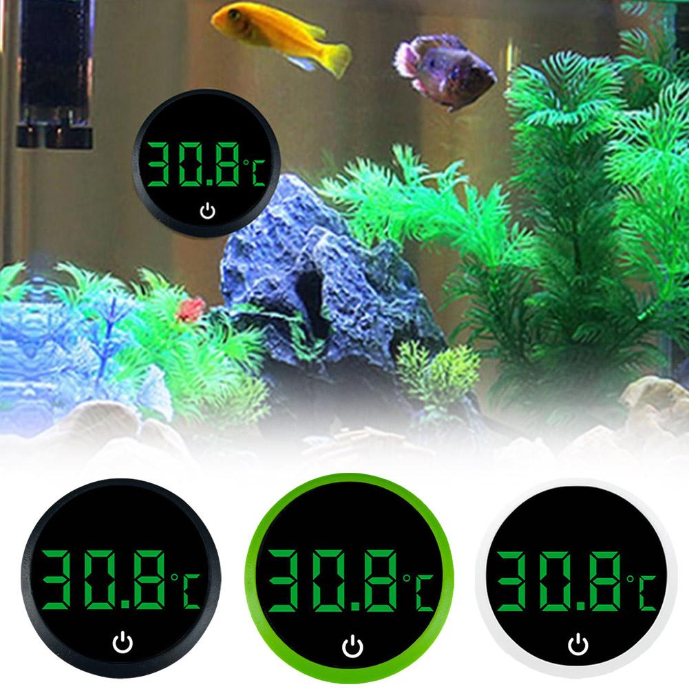 水族館用粘着式温度計液晶デジタル水槽ミニ温度計大画面モニター - Marine Aquarium Glue のレビューと価格