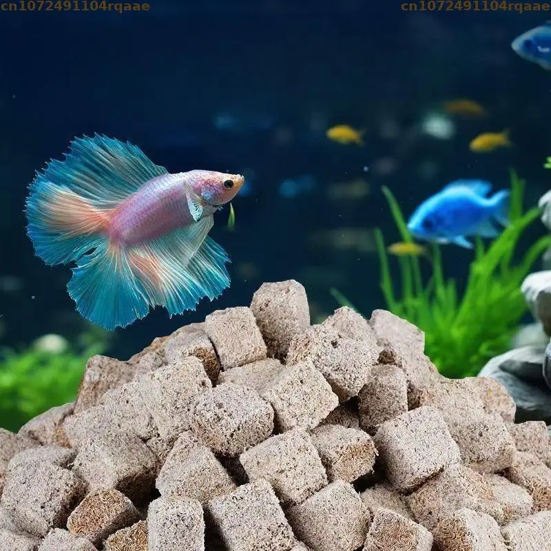 天然フリーズドライブラッドワームキューブ チュービフェックス - Marine Aquarium Worms のレビューと価格