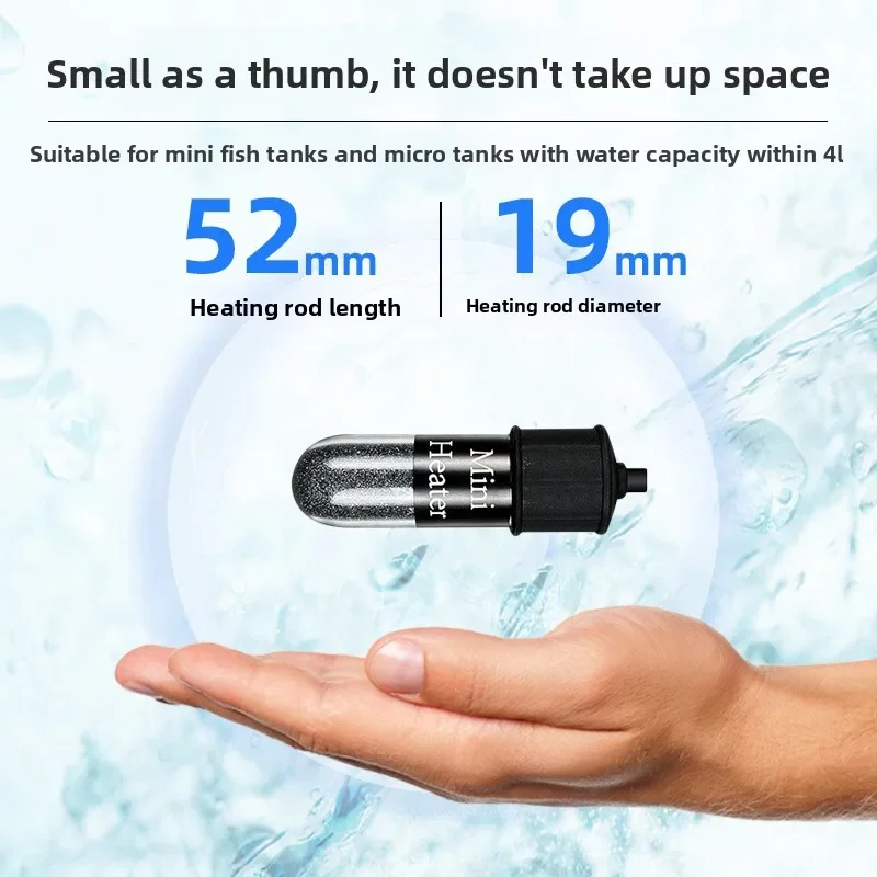 ユニバーサルミニ水槽加熱棒 魚タンクヒーター 水中サーモスタ - Marine Aquarium Nano のレビューと価格