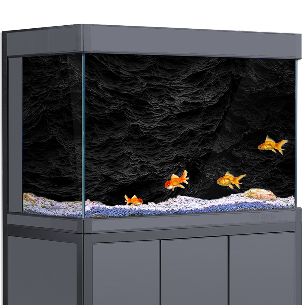 水族館の装飾ステッカー,黒いレンガの石の壁,3Dポスター,防 - Marine Aquarium Glue のレビューと価格