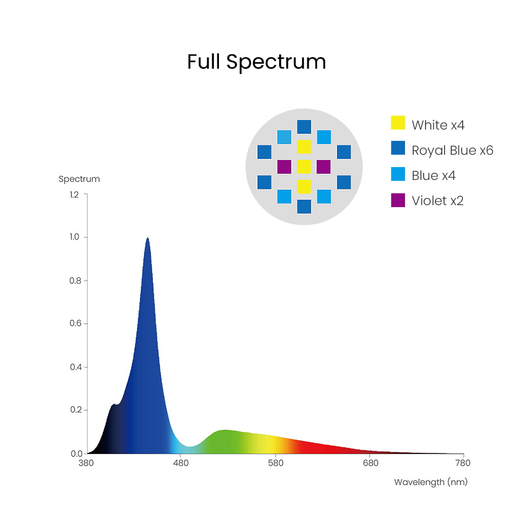 Spectra Aqua Knight V3 75W プログ - Aqua Marine Tank のレビューと価格