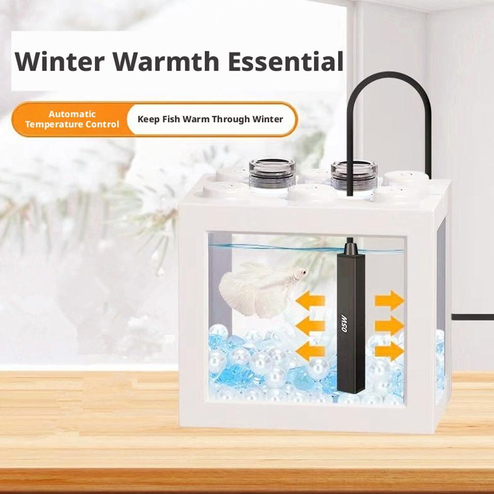 ミニ USB 水族館ヒーター 5V 自動定温加熱ロッド小型水 - Aquarium Marine のレビューと価格