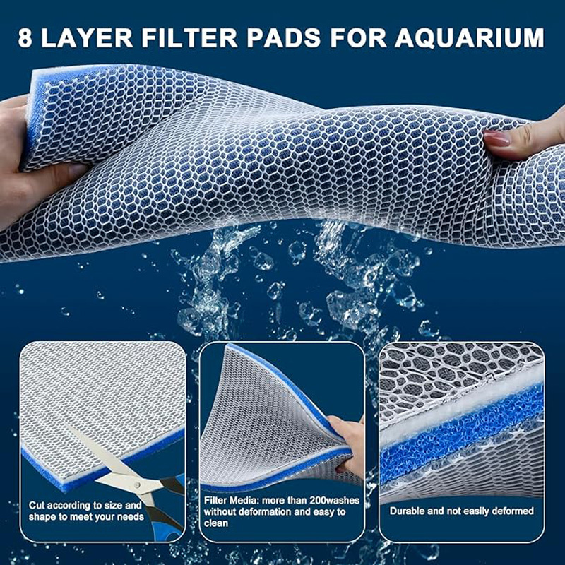 8D水槽用スポンジフィルター接着剤不要フォーム生化学コットン - Marine Aquarium Glue のレビューと価格