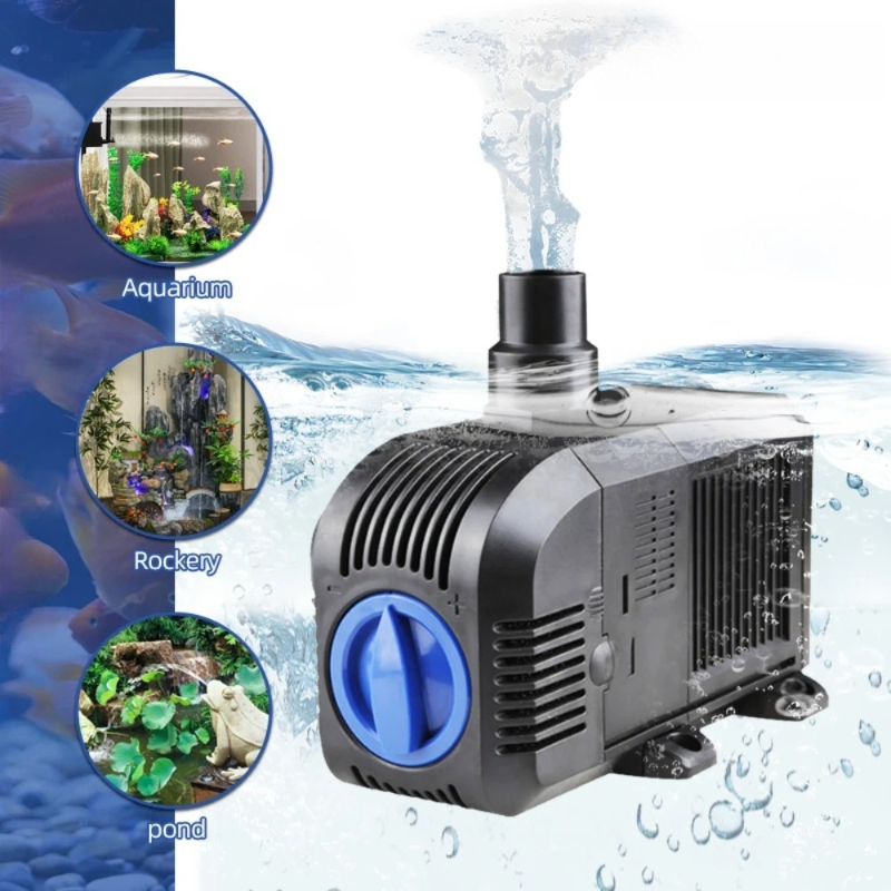 超静音HJシリーズ500〜3000L/H水中噴水ポンプフィル - Marine Aquarium Nano のレビューと価格