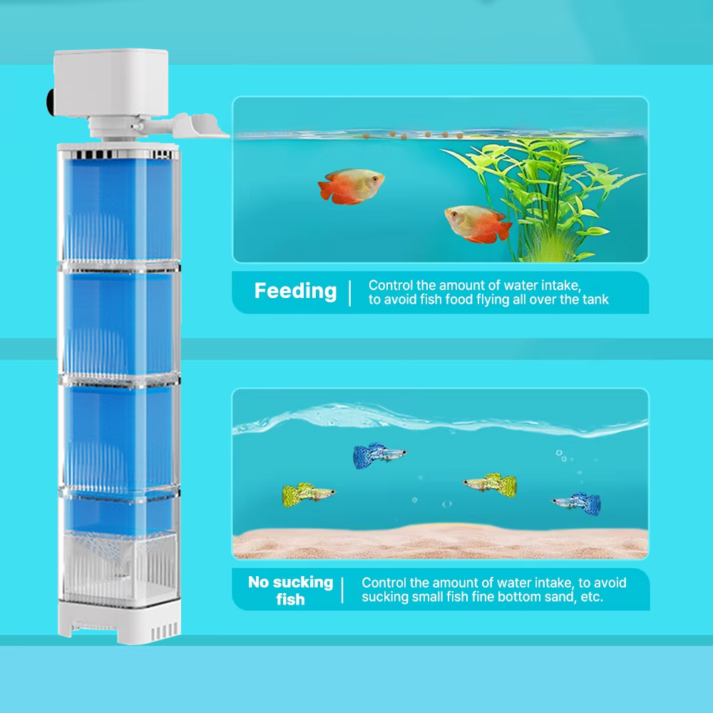 水族館フィルターポンプ水槽水中サイレント空気酸素エアレーター - Marine Aquarium Nano のレビューと価格